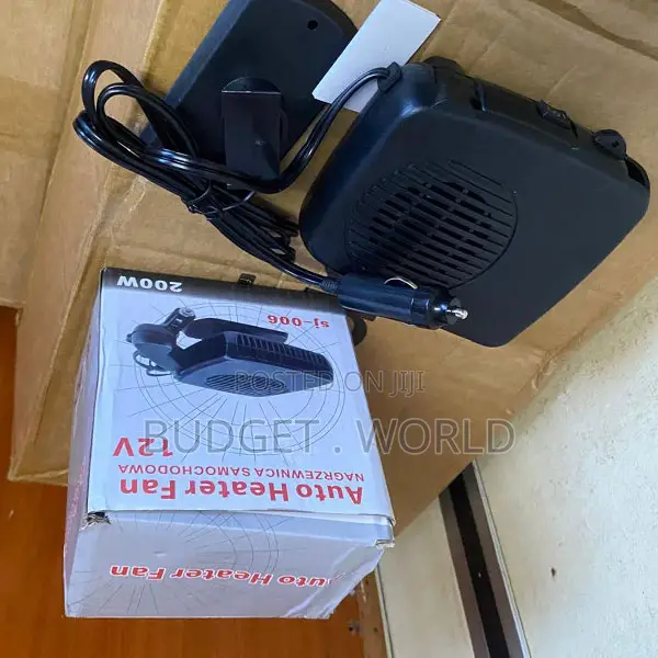 SJ006 Car Heater, Defroster Cooling Fan for All Seasons