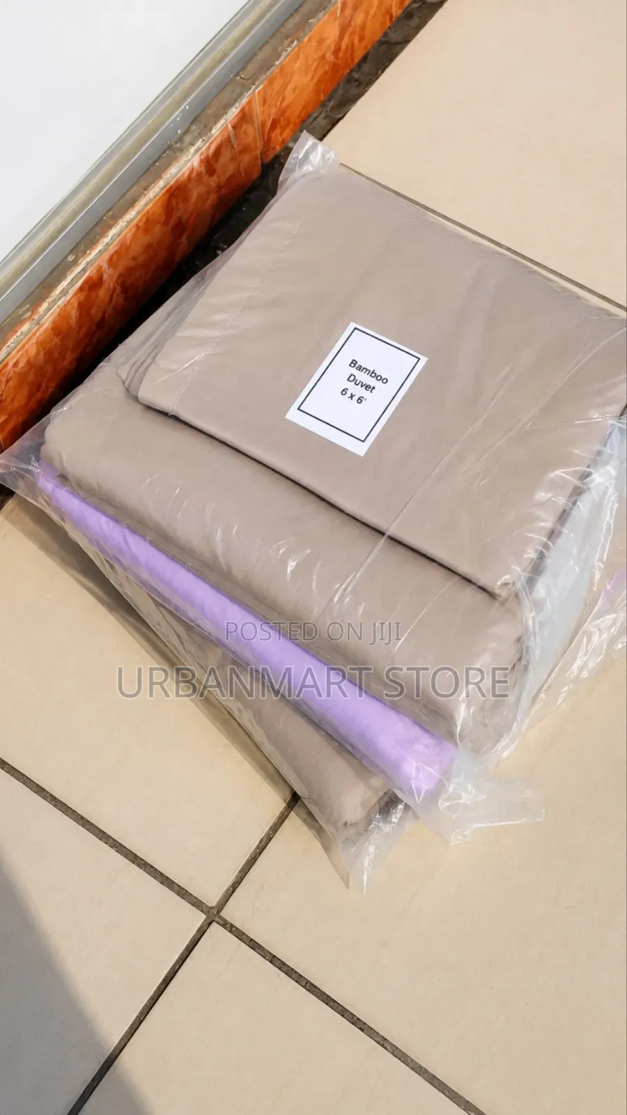 6x6 Bedsheets Linen Set With Matching Pillowcases
