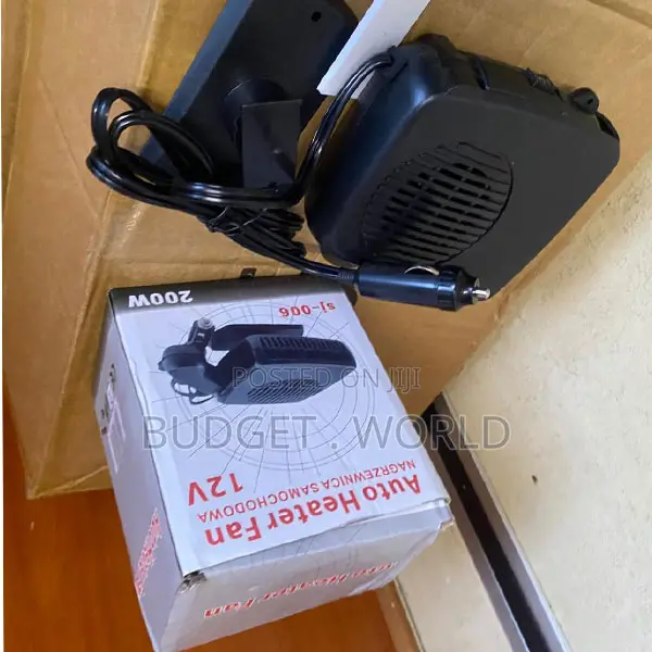 SJ006 Car Heater, Defroster Cooling Fan for All Seasons