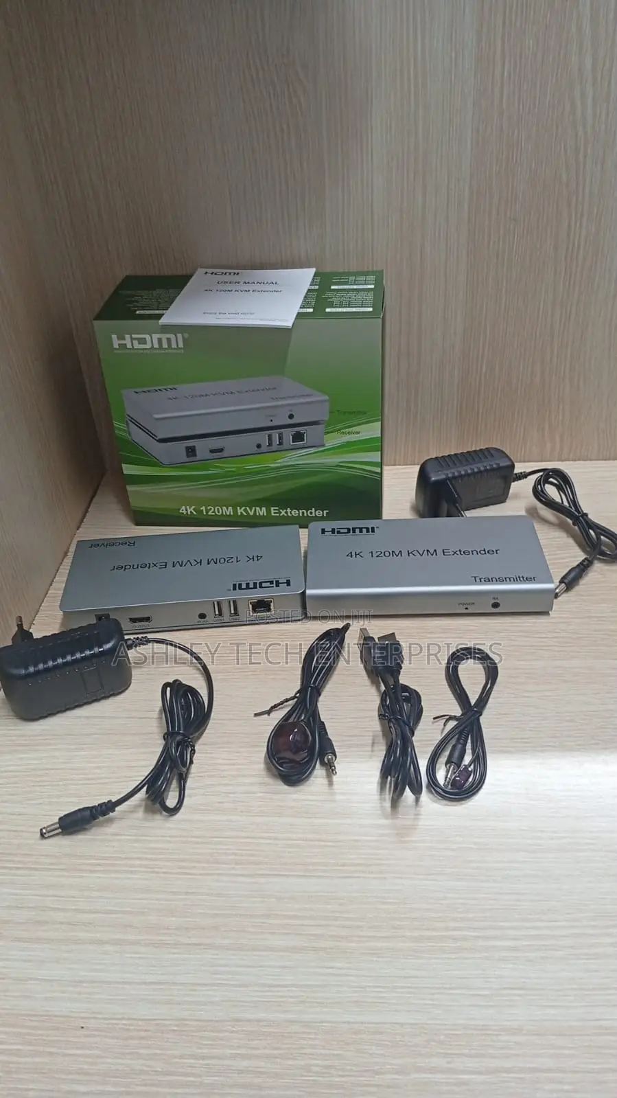 Business Class HDMI 120M KVM Extender – Professional KVM Kit
