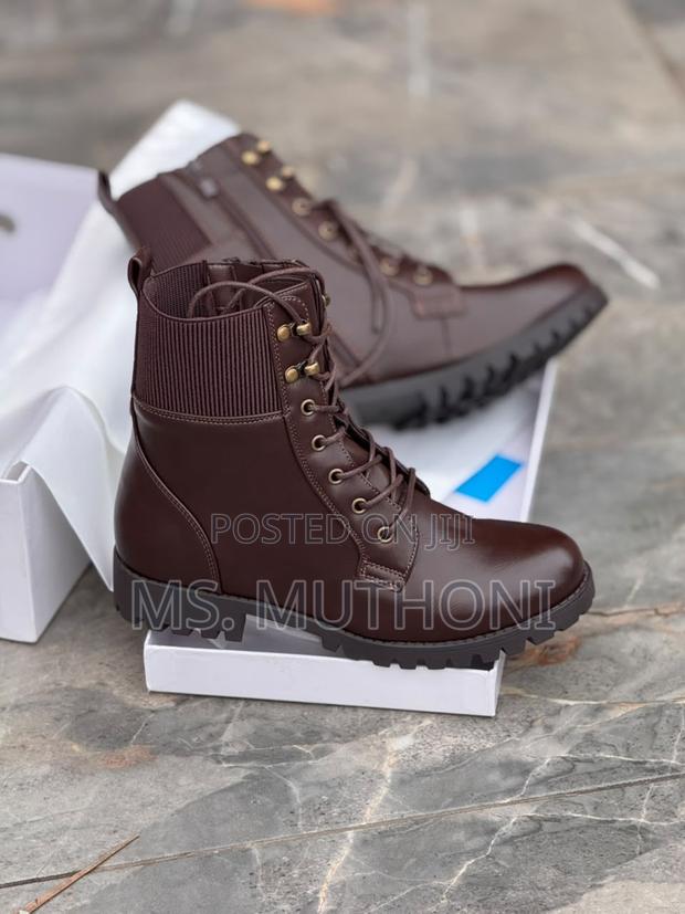 Ladies Arrivals Leather Ankle Boots* Size 37-41 - thumbnail 2