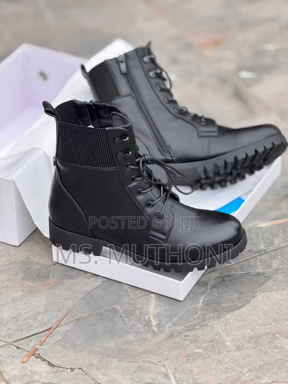 Ladies Arrivals Leather Ankle Boots* Size 37-41