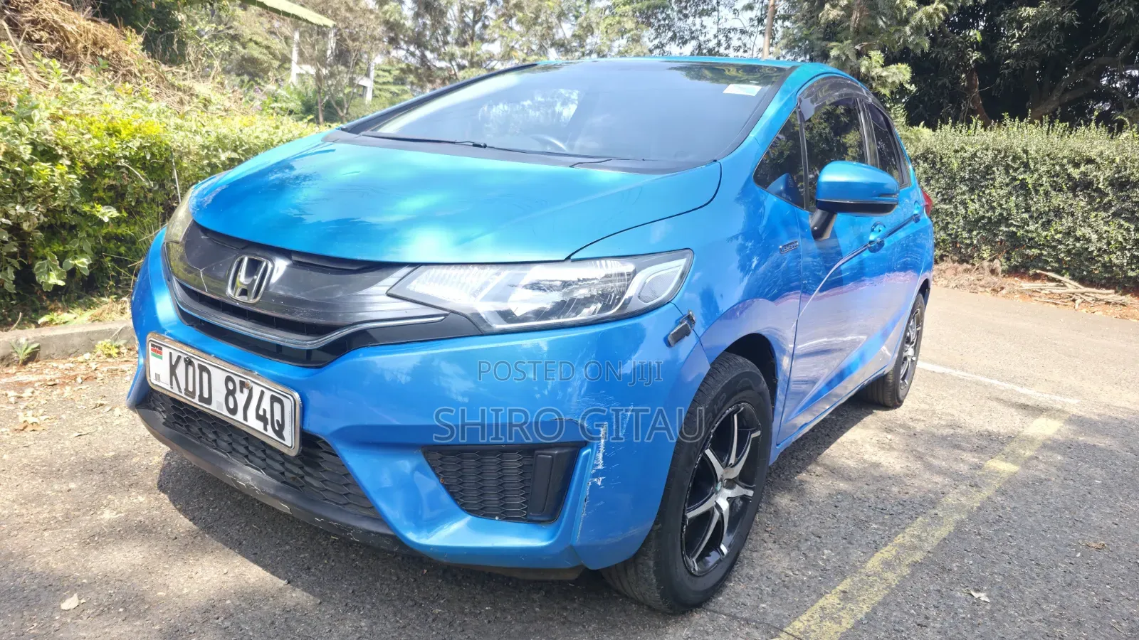 Honda Fit 2015 Blue