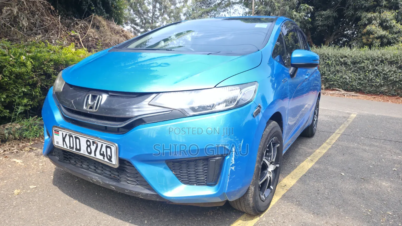 Honda Fit 2015 Blue