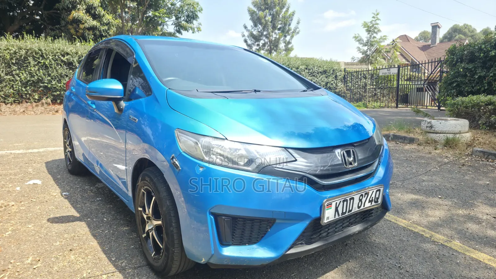 Honda Fit 2015 Blue