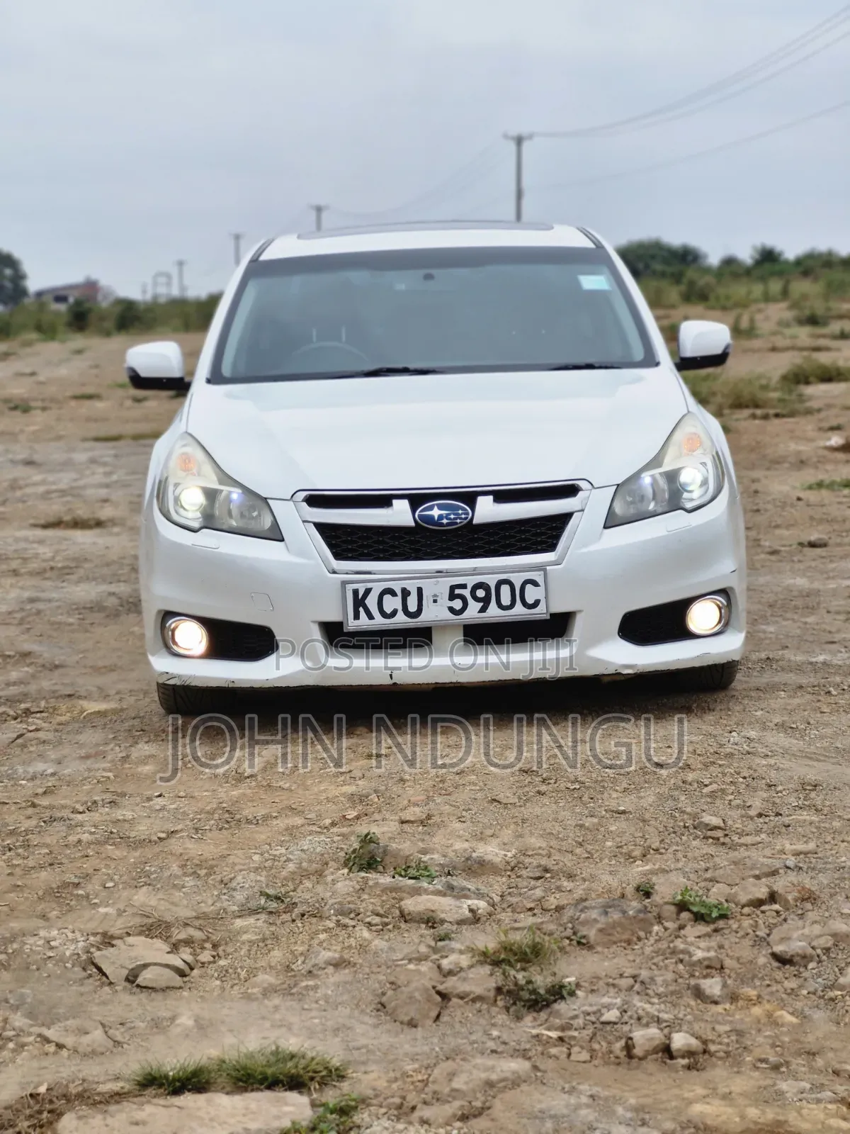 Subaru Legacy 2012 White