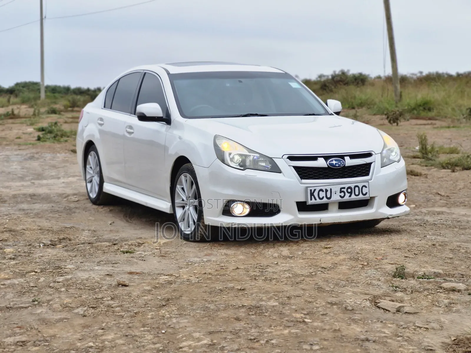 Subaru Legacy 2012 White