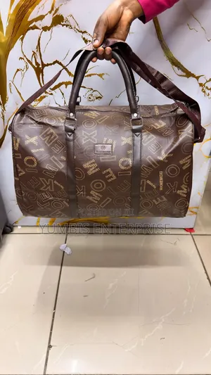 Brown Prints Leather Bags at 1200 for Travel