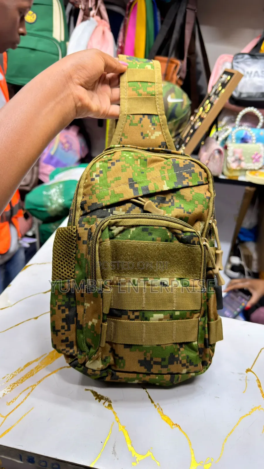 Big Green Tactical Chest Crossbody Bag at 800