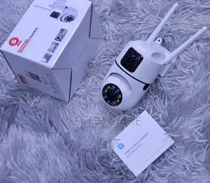 Dual Lens 4mp Wireless CCTV Home Security Camera V380 Pro Wifi