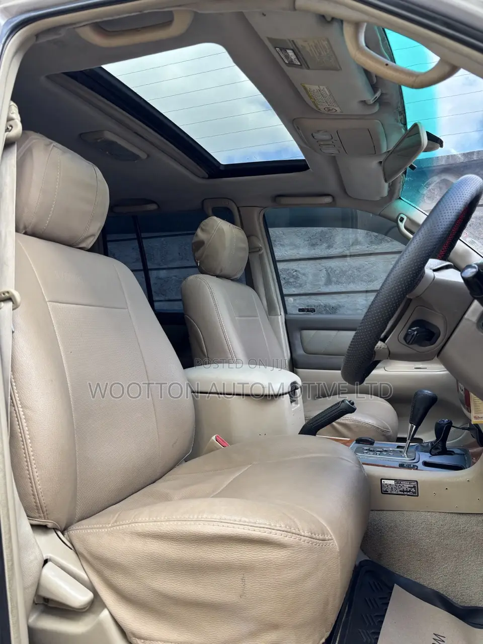 Toyota Land Cruiser 2002 Beige
