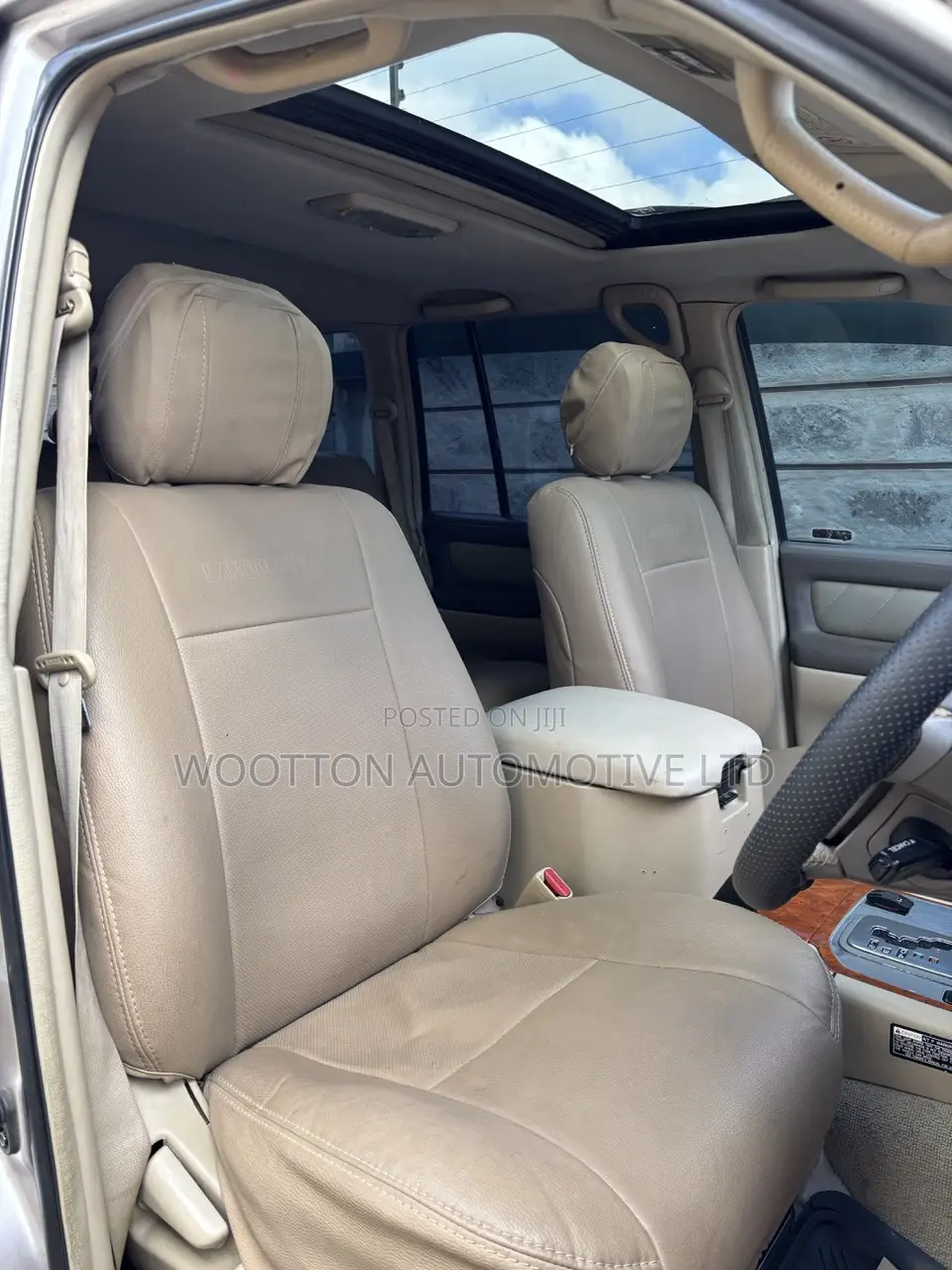 Toyota Land Cruiser 2002 Beige