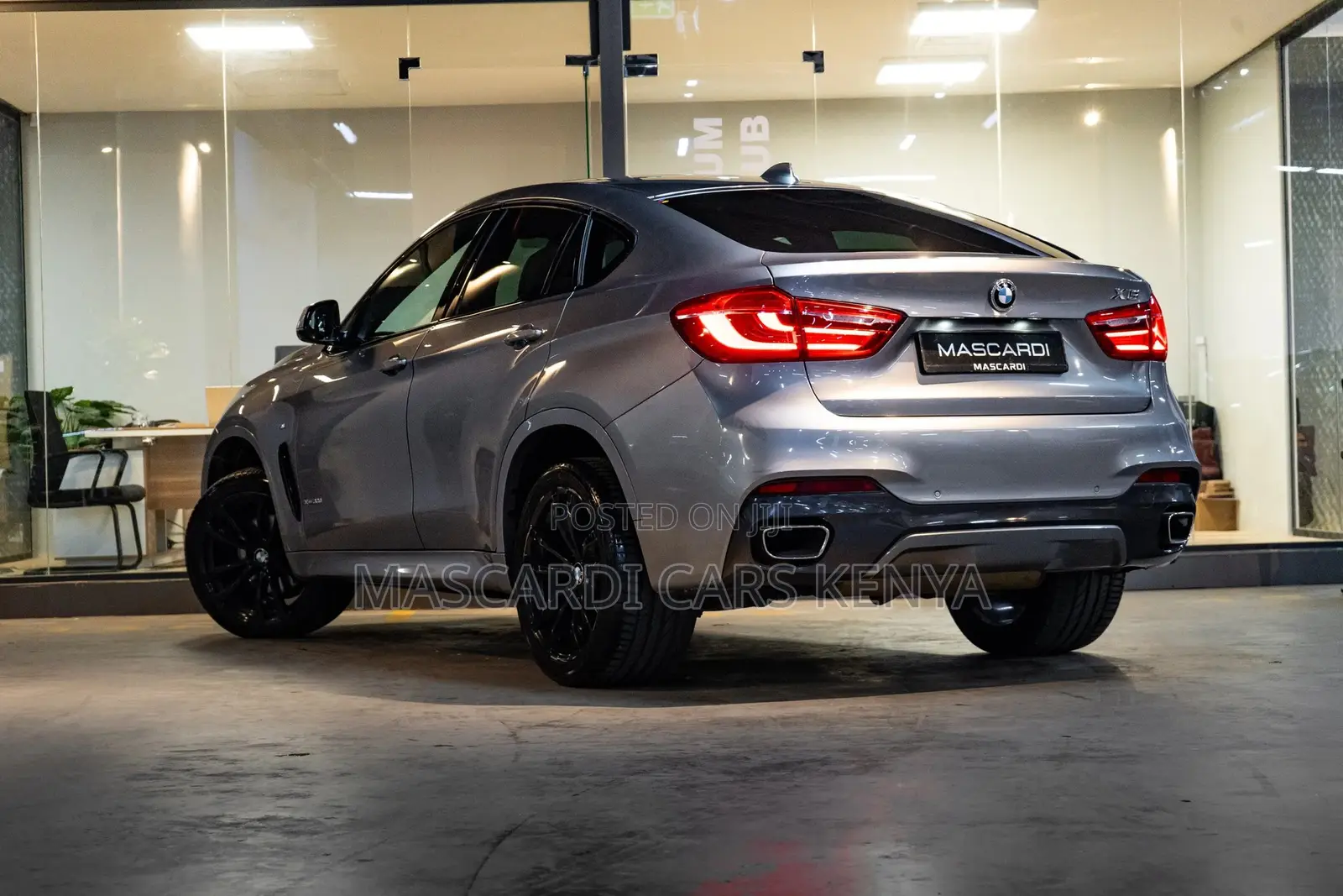 BMW X6 xDrive35i Coupe 4x4 (3.0L 6cyl 8A) 2016 Gray