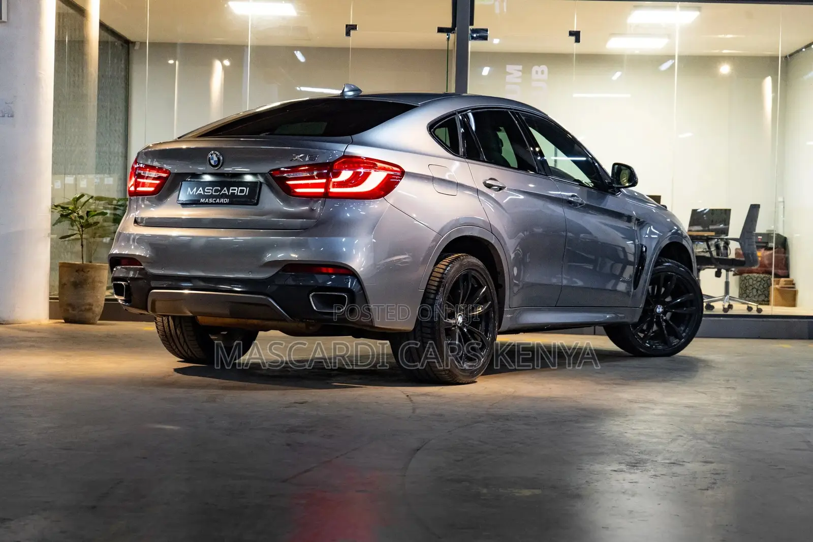 BMW X6 xDrive35i Coupe 4x4 (3.0L 6cyl 8A) 2016 Gray