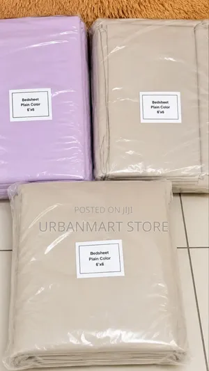 Soft Double Bedsheet Set 6x6 – 2 Sheets, Pillow Cases