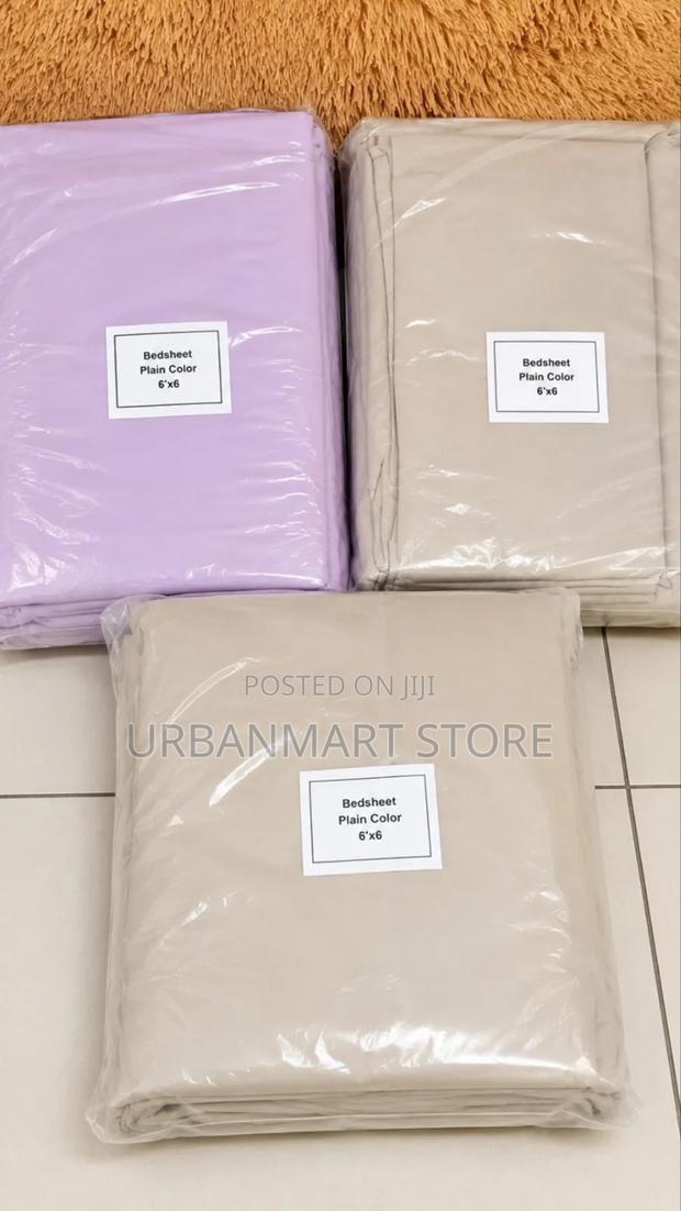 Soft Double Bedsheet Set 6x6 – 2 Sheets, Pillow Cases - thumbnail 2