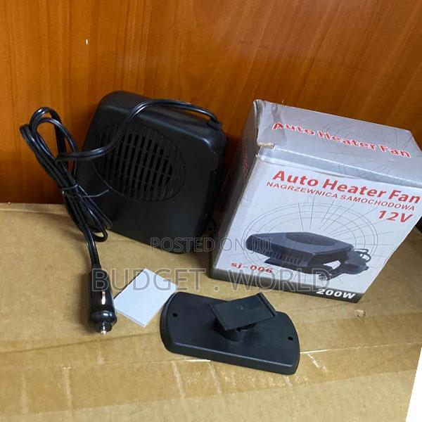 SJ006 Compact 12V Dashboard Heater Air Circulation Fan - main view
