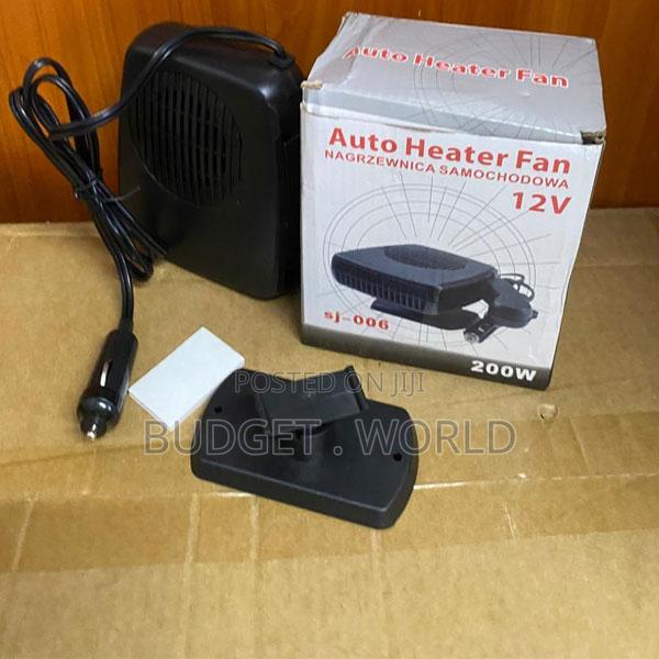 SJ006 Compact 12V Dashboard Heater Air Circulation Fan - thumbnail 2