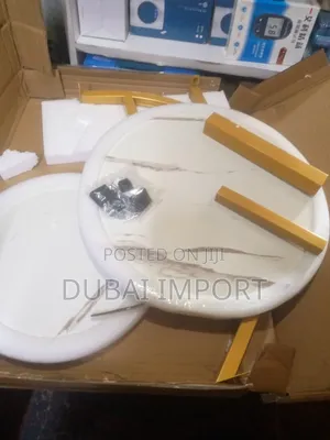 Round 2 in 1 Coffee/Laptop Table White Colour