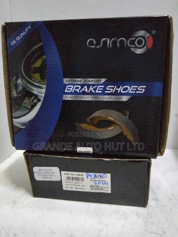 Rear Brake Lining Toyota Axio 2014 - thumbnail 3