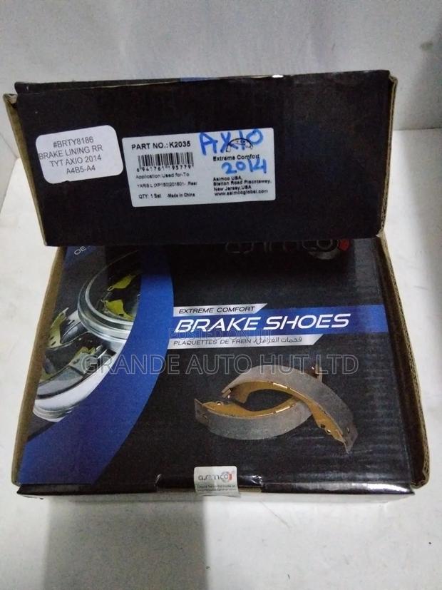 Rear Brake Lining Toyota Axio 2014 - thumbnail 4