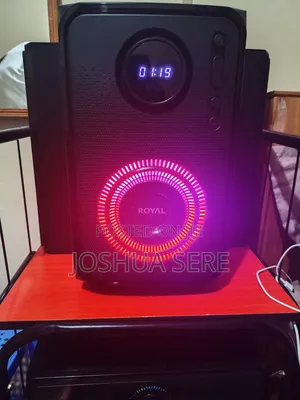 Powerful ROYAL Multimedia Speaker System With Dynamic LED Lights! ​