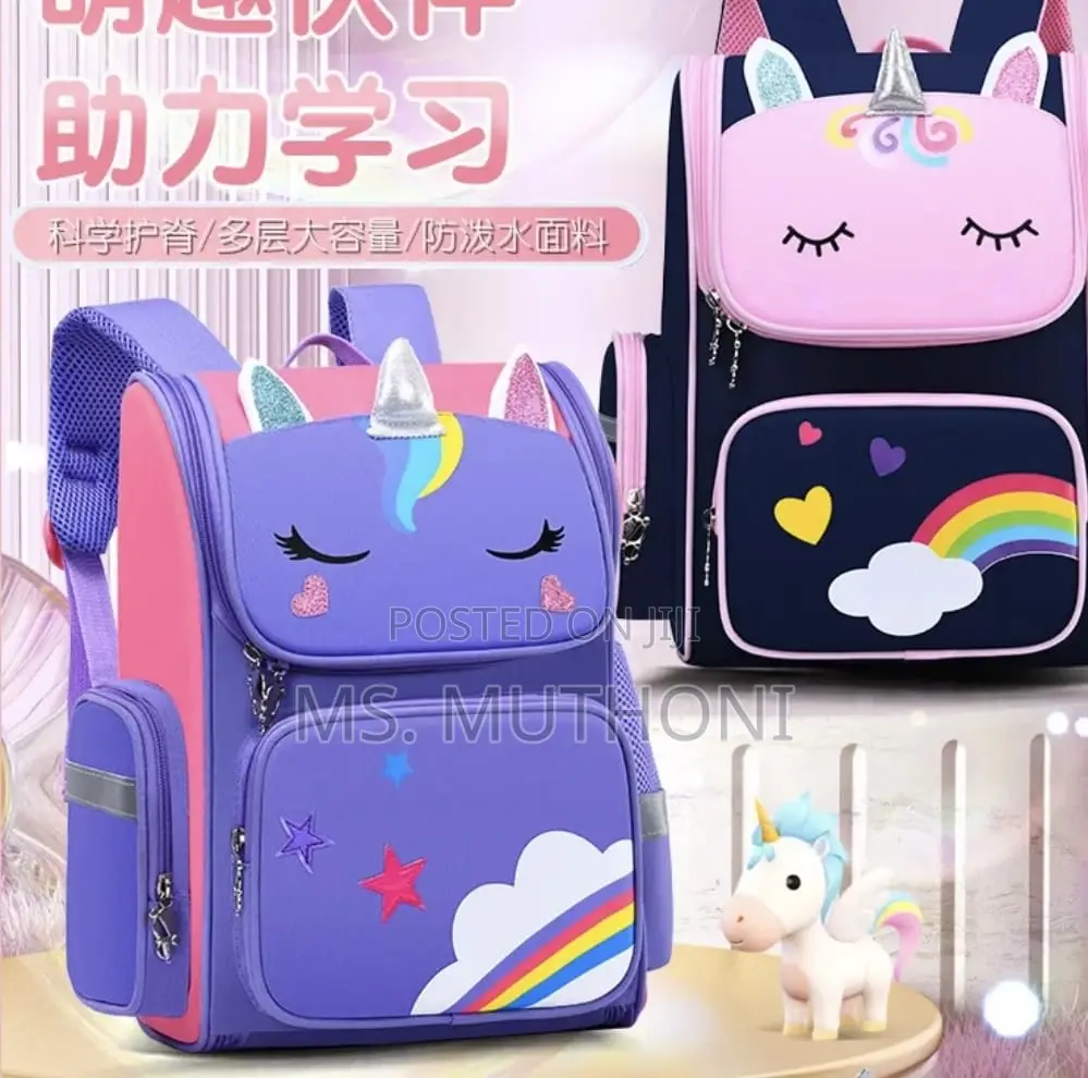Girls Unicorn Back to School Backpack