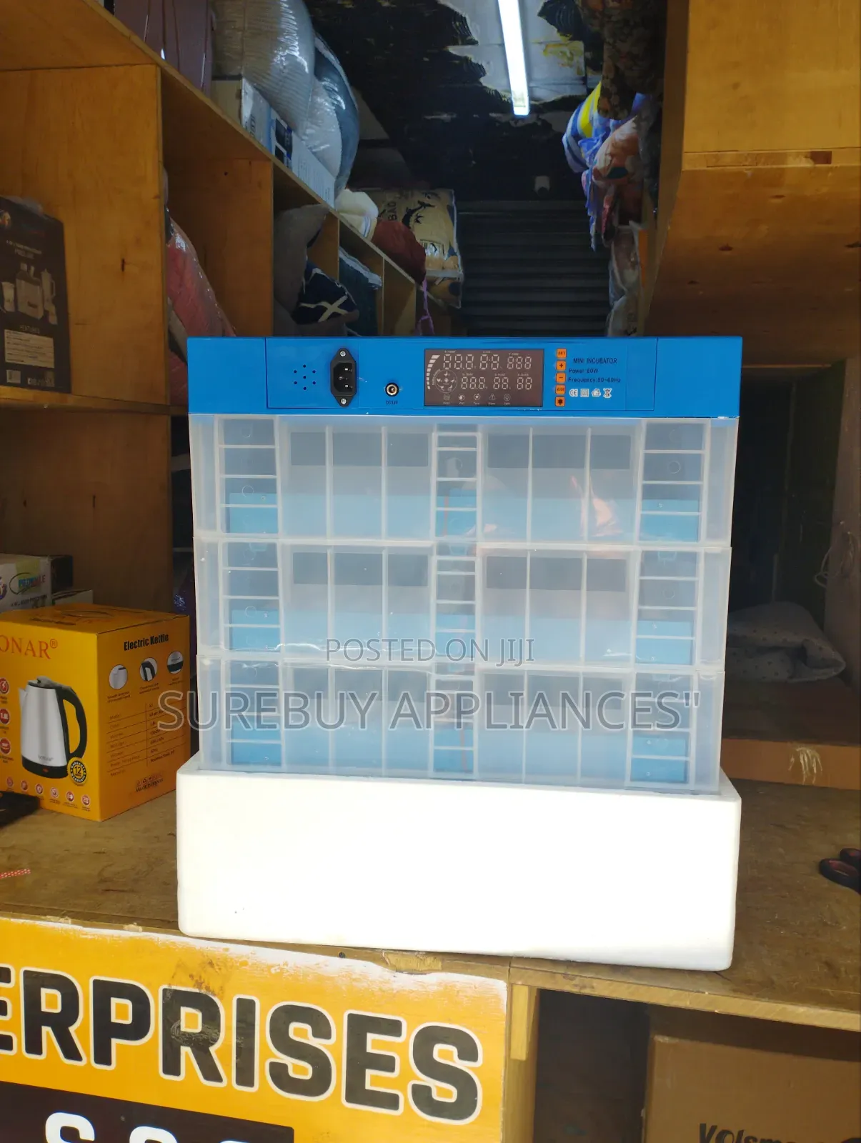 Smart 192 Egg Hatcher With Auto Turning Temperature Control