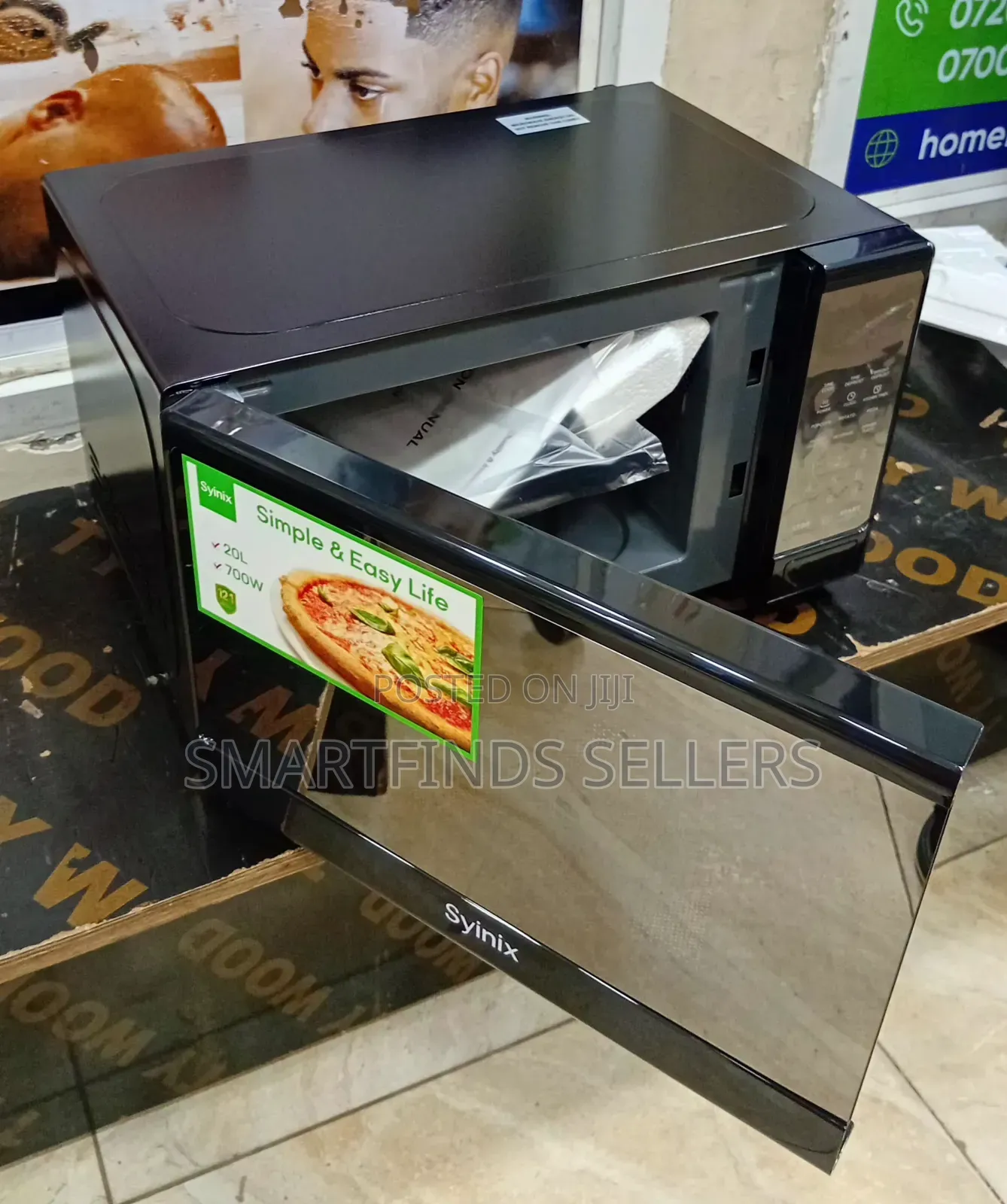 Syinix 20L Efficient Microwave Oven
