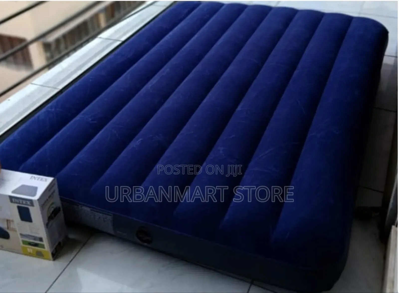 Intex 4x6 Inflatable Air Mattress With Electric Pump