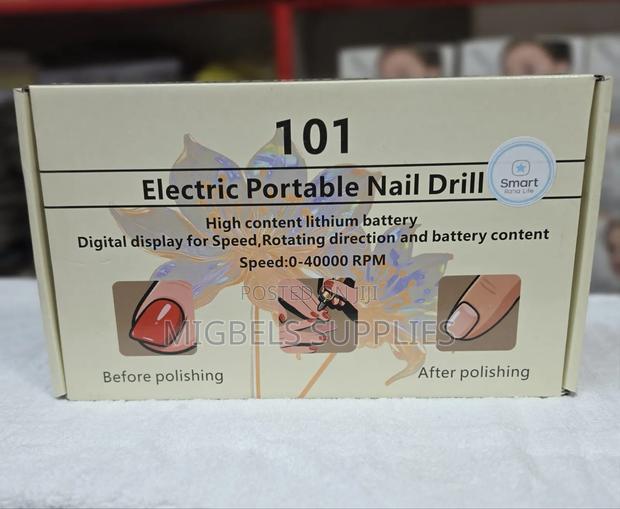 Rechargable Nail Drill