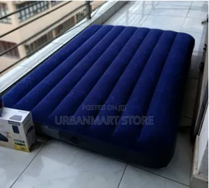 Intex Outdoor Inflatable Mattress 4x6, With an Electric Pump