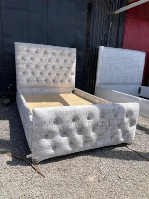 Elegant 5x6 Upholstered Bed