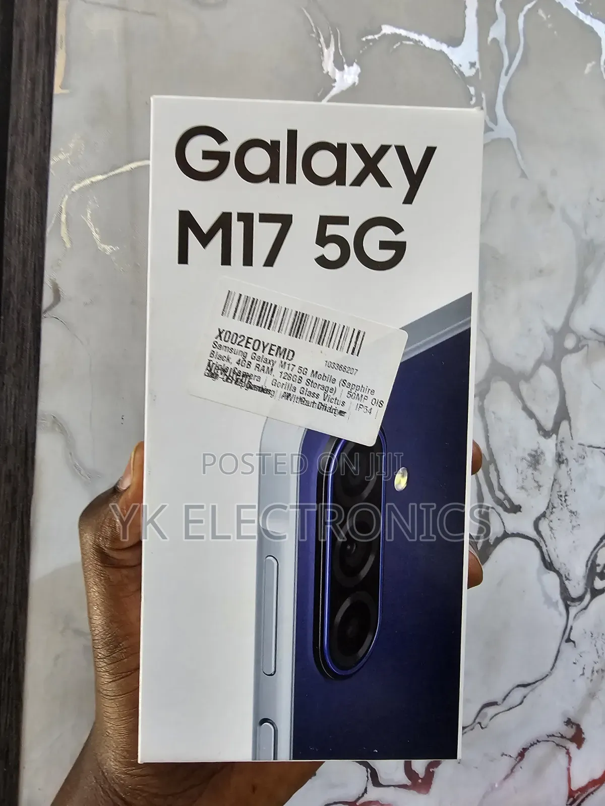 New Samsung Galaxy M17 5G 128 GB Black