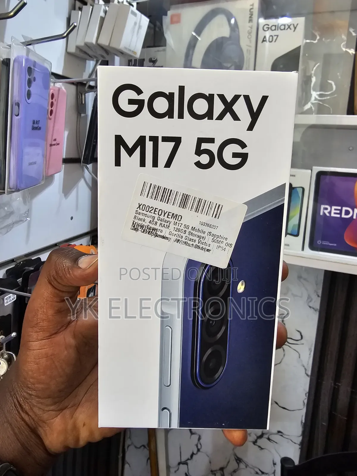 New Samsung Galaxy M17 5G 128 GB Black