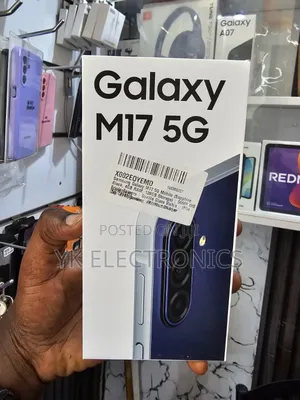 New Samsung Galaxy M17 5G 128 GB Black