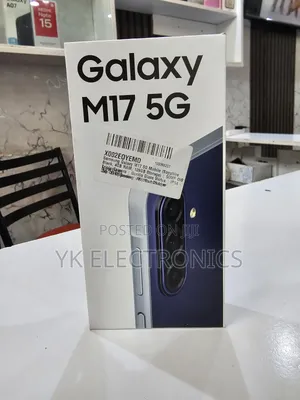New Samsung Galaxy M17 5G 128 GB Black