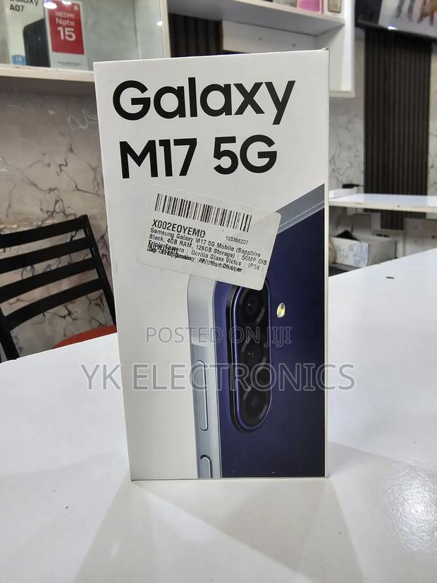 New Samsung Galaxy M17 5G 128 GB Black - thumbnail 2