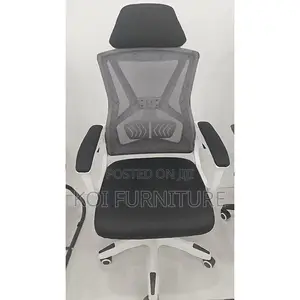Office Chairs; Ergonomic Mesh High Back Office Chair With Headrest