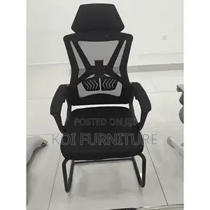 Office Chairs; Ergonomic Mesh High Back Office Chair With Headrest