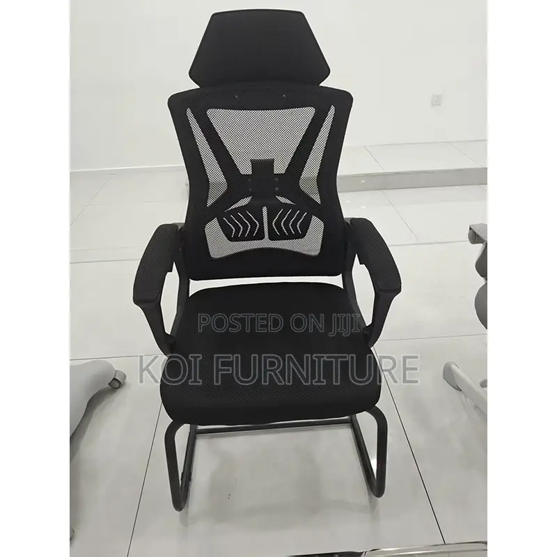Office Chairs; Ergonomic Mesh High Back Office Chair With Headrest
