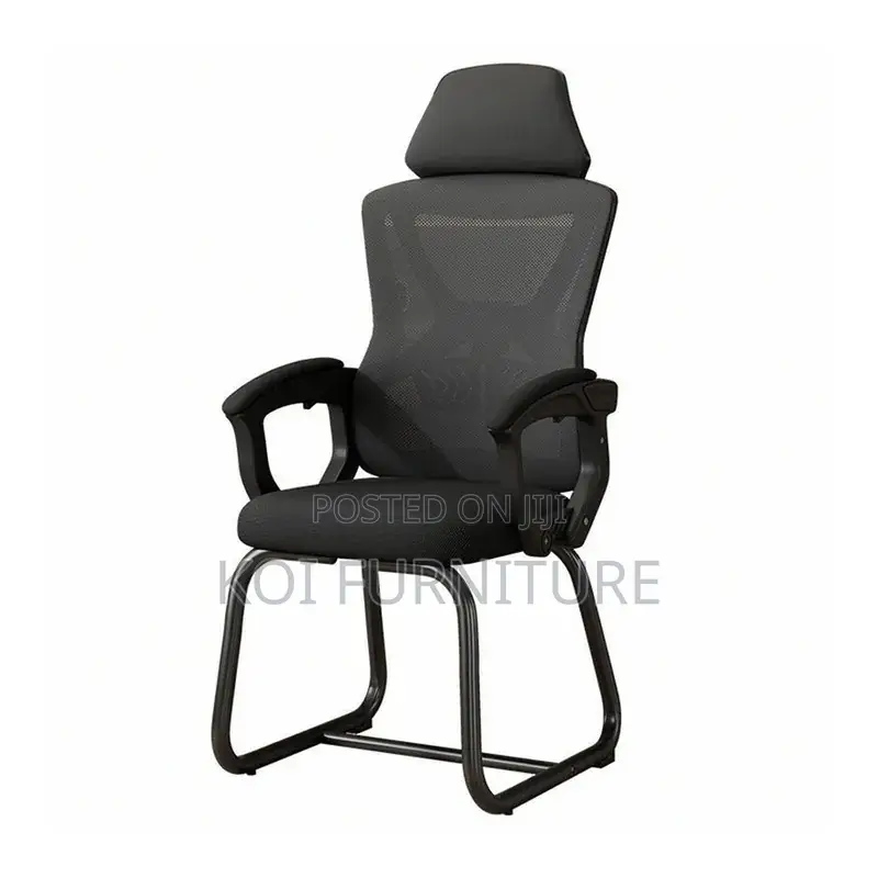 Office Chairs; Ergonomic Mesh High Back Office Chair With Headrest