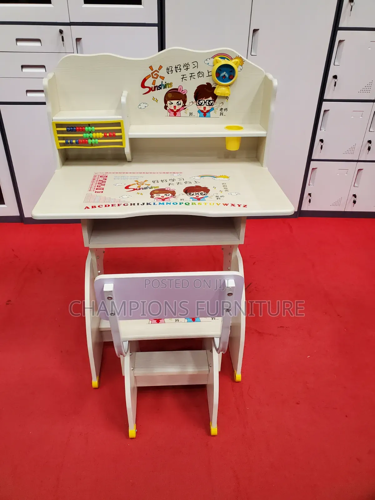 Kids Educational Study Table/Chair Set