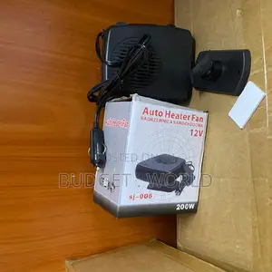 J006 2-in-1 Car Defroster Fan With Hot Cold Air