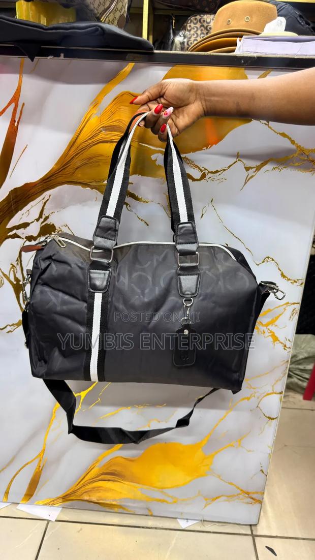 Small Black Mini Gym or Travel Hand Luggage Bags at`