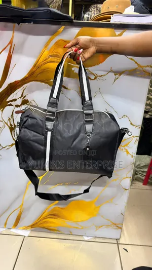 Small Black Mini Gym or Travel Hand Luggage Bags at`
