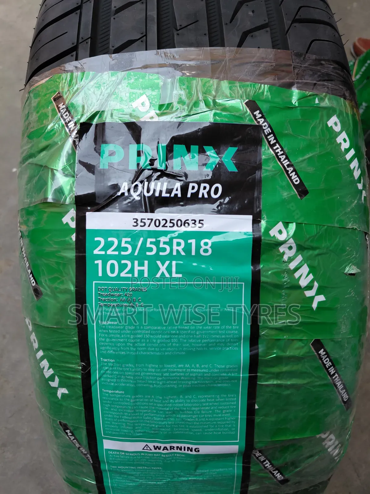 225/55r18 Prinx