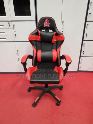 Red Ergonomic Leather Gaming Chair