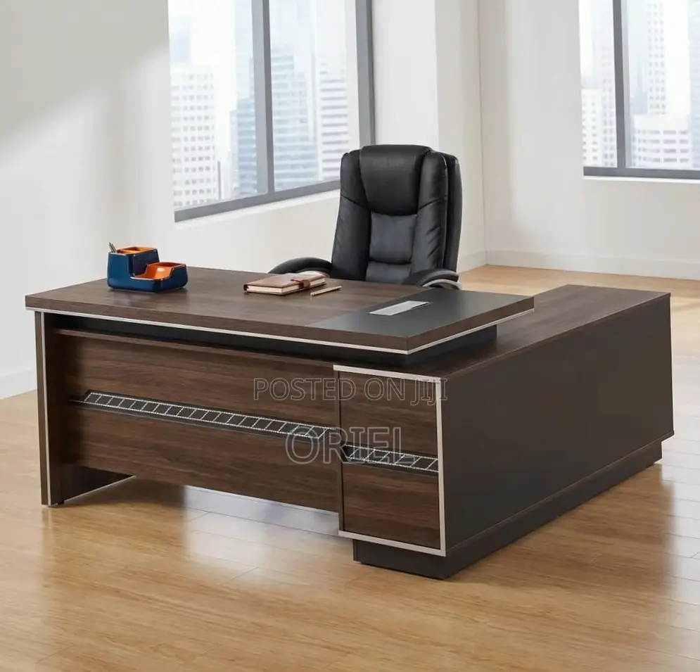 Office Desk : 1800MM Executive L-Shape Director Desk