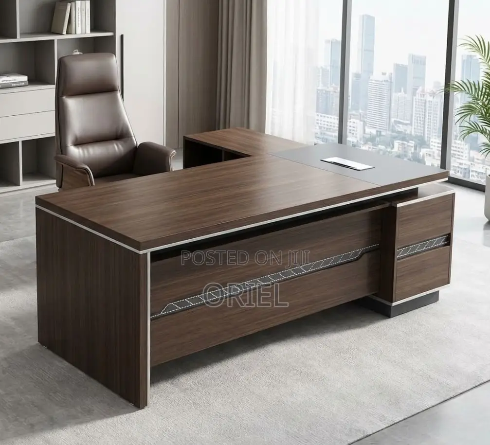 Office Desk : 1800MM Executive L-Shape Director Desk